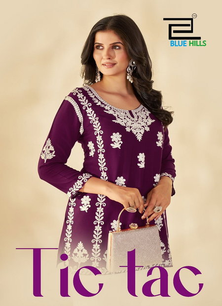 Tic Tac By Blue Hills Rayon Kurti With Pant Wholesale Clothing Distributors In India